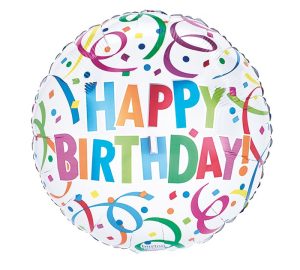 17" pkg Birthday Bash Balloon