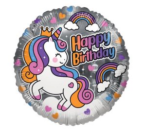 17" pkg Birthday Unicorn