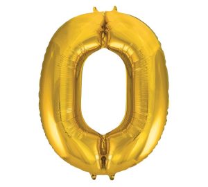 34" pkg Shape Number 0 Gold