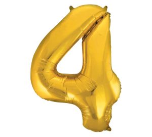 34" pkg Shape Number 4 Gold