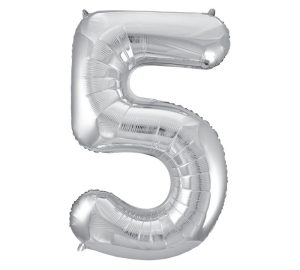 34" pkg Shape Number 5 Silver