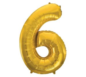 34" pkg Shape Number 6 Gold