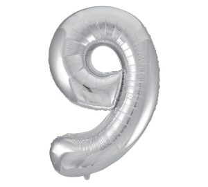 34" pkg Shape Number 9 Silver