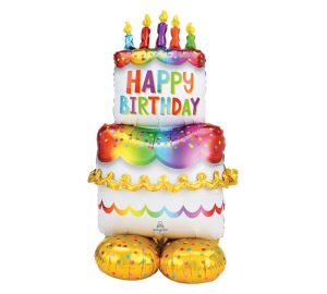 53" pkg Airloonz Birthday Cake