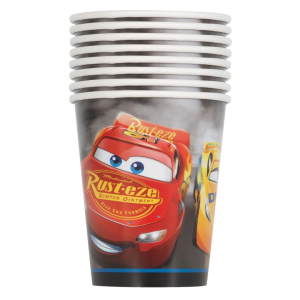 Cars 3 9oz Cup 8ct