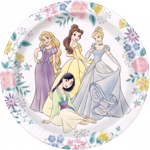 Disney Princess 9 inch Paper Plate 8ct