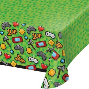 Gaming Party Platic Tablecover All Over Print 54x102 inch