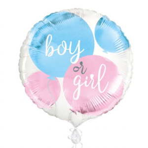 Gender Reveal Foil Balloon 18in