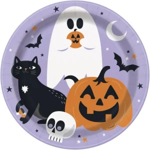 Halloween Night 9 inch Plate 8ct