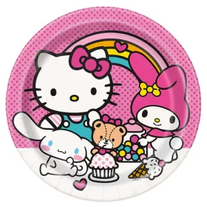 Hello Kitty and Friends 9 inch Dinner Plates 8ct