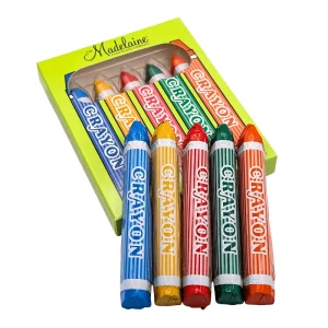 Madealine Milk Chocolate Crayons 2.5oz Box