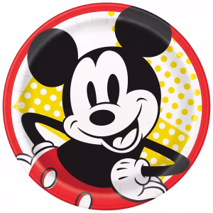 Mickey Mouse 9 inch Plate 8ct