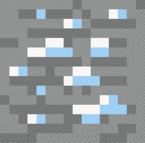 Minecraft Pixel Party Beverage Napkins 16ct