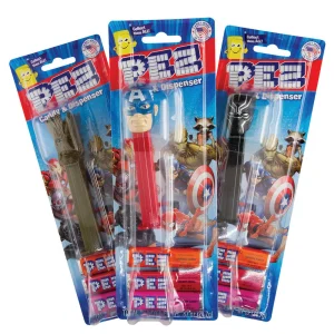 PEZ MARVEL HEROES ASSORTMENT BLISTER PACK 0.87 OZ