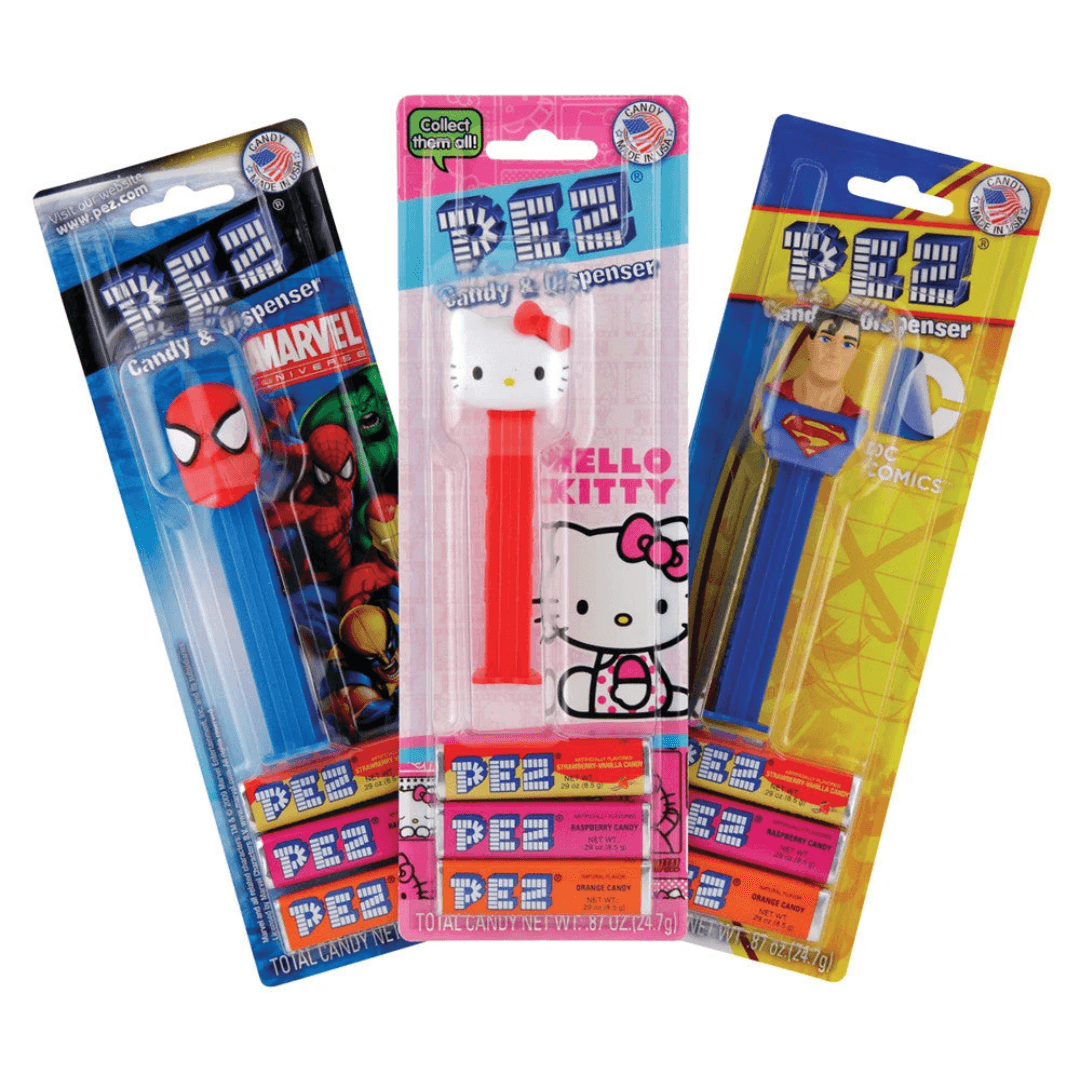 Pez Favorites Assortment Blister Pack 0.87 oz