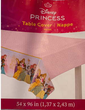 Disney Princess Table Cover