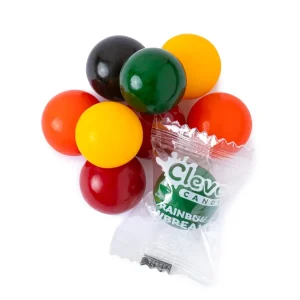 Clever Candy Rainbow Jawbreaker Wrapped