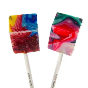 Tie Dye Cube Pops