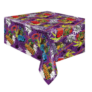 Teenage Mutant Ninja Turtle Mayhem Plastic Tablecover 54x84