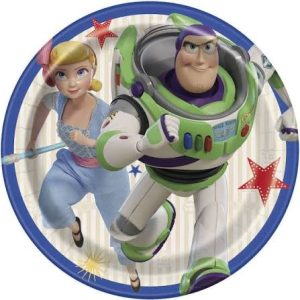 Toy Story 4 Plate 7 inch 8 ct