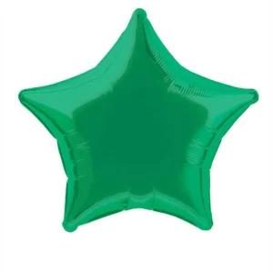 18" Star Foil Balloon - Green