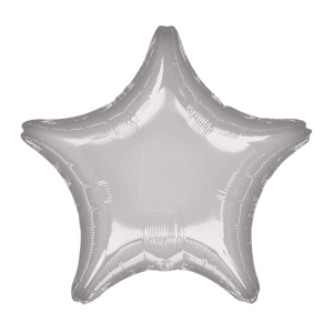 18" Star Foil Balloon - Silver