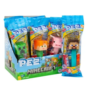 Minecraft PEZ Assorted 0.58OZ