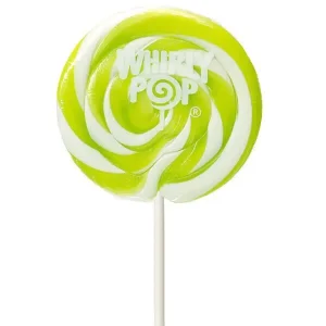 Whirly Pop Green Apple Bright Green And White 1.5oz