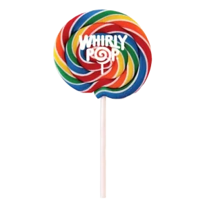Whirly Pop Rainbow Colors 4 inch 3oz