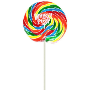 Whirly Pop Rainbow Colors 6.5 inch 10oz