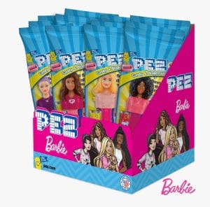 Barbie PEZ Dispenser with Candy