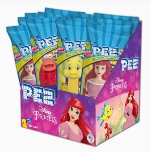 Little Mermaid PEZ Dispenser with Candy