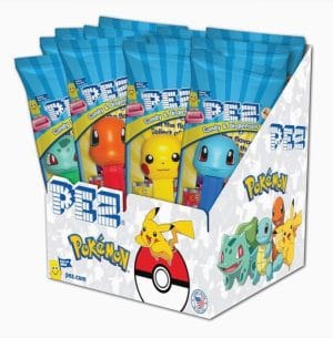 Pez Pokemon Dispenser with Individually Wrapped Candy