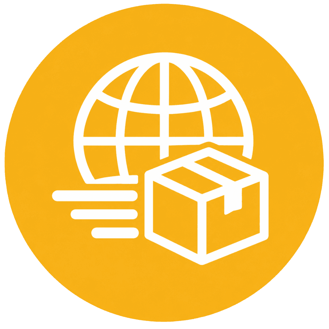 shipping globe