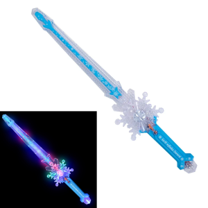 22.75" Light-Up Snowflake Sword for Frozen Themed Party